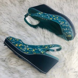 Rocket Dog Platform Wedge Sandals W 9.5